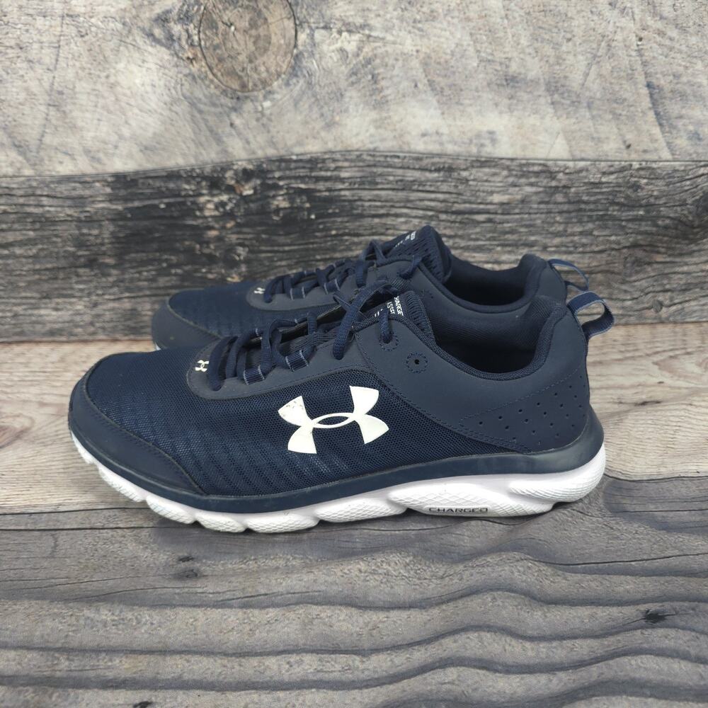 Under Armour Shoes Mens 12 US Blue Charged Assert Running Athletic 3022641-401 - Picture 2 of 12